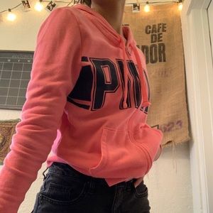 💗 PINK Sweater zip up 💗